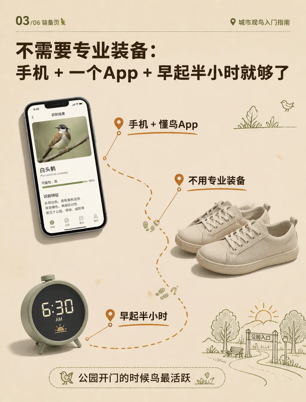 户外自然 · P3 常见林鸟